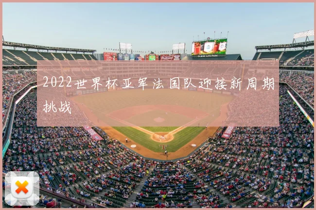 2022世界杯亚军法国队迎接新周期挑战